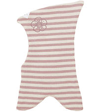Racing Kids Elefanthue - Uld/Bomuld - 2-lags - Dusty Rose/Ivory