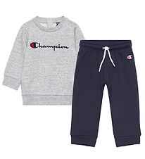 Champion Sweatst - Sweatshirt/Sweatpants - Gr Melange/Navy