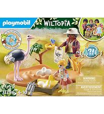 Playmobil Wiltopia - Gst Hos Strudsefar - 26 Dele - 71296