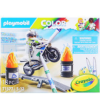 Playmobil Color - Motorcykel - 71377 - 18 Dele