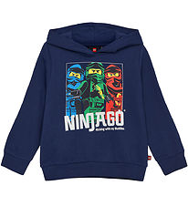 LEGO Ninjago Httetrje - LWScout 102 - Dark Navy m. Ninjaer
