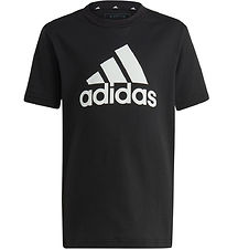 adidas Performance T-shirt - LK BL CO TEE - Sort/Hvid