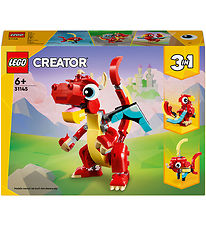 LEGO Creator - Rd Drage 31145 - 3-i-1 - 149 Dele