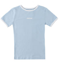Hound T-shirt - Lysebl m. Hvid