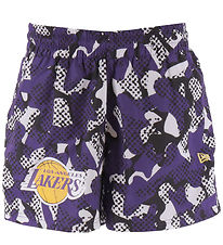 New Era Shorts - Lakers - Lilla