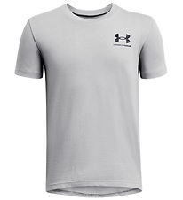 Under Armour T-shirt - B Sportstyle Left Chest - Mod Gray