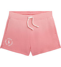 Polo Ralph Lauren Sweatshorts - Ribbon Pink m. Hvid
