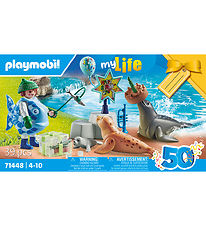 Playmobil My Life - Fodring Af Dyr - 71448 - 39 Dele