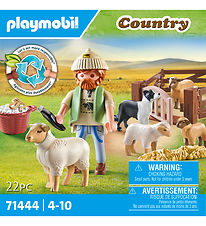 Playmobil Country - Ung Hyrde med Freflok - 71444 - 22 Dele