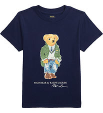 Polo Ralph Lauren T-shirt - Navy m. Bamse