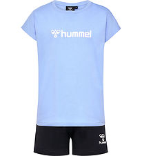 Hummel Shorts/T-shirt - hmlNova - Hydrangea