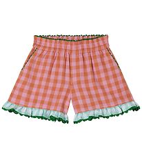 Stella McCartney Kids Shorts - Rosa/Orangeternet m. Grn