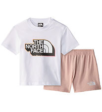 The North Face Shortsst - T-shirt/Shorts - Pink Moss/Hvid