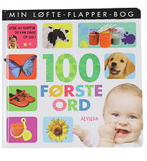 Alvilda Bog - Min Lfte-Flapper-Bog - 100 Frste Ord - Dansk
