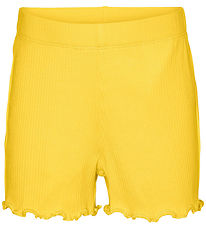 Vero Moda Girl Shorts - Rib - VmLavender - Lemon Zest