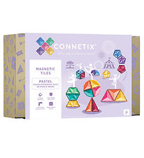 Connetix Magnetst - 48 Dele - Pastel Shape Expansion Pack