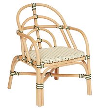 OYOY Stol - Momi Mini Outdoor Chair - Vanilla/Olive