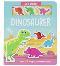 Forlaget Carlsen Klistermrkebog - Leg Og Lr - Dinosaurer - Dan