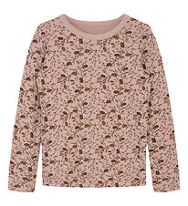 Hust and Claire Bluse - Uld/Bambus - Abbelin - Shade Rose