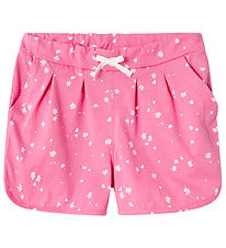 Name It Shorts - NmfHenra - Wild Orchid m. Blomster
