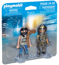 Playmobil Duopack - SWAT & Rver - 71505 - 9 Dele