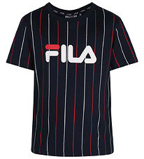 Fila T-Shirt - Labenz - Black Iris/Two Color Striped