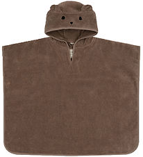 Konges Sljd Badeponcho - Terry - Desert Taupe