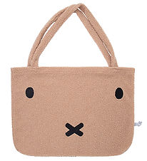 Bon Ton Toys Taske - Miffy Teddy Shopping Bag - 60 cm - Beige