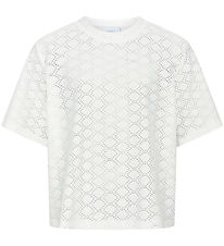 Grunt T-shirt - Elvas - Hvid m. Hulmnster