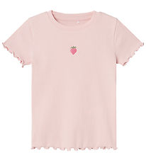 Name It T-shirt - Rib - NmfVivemma - Parfait Pink