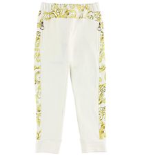 Young Versace Sweatpants - Creme m. Gult Mnster