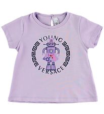 Young Versace T-shirt - Lavendel m. Robot