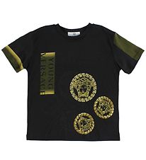Young Versace T-shirt - Sort m. Gult Print