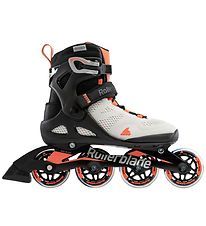 Rollerblade Rulleskjter - Macroblade - 80 W - Gray/Coral
