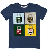 Fendi Kids T-shirt - Navy m. Hngelse