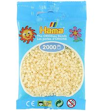 Hama Mini Perler - 2000 stk. - 02 Creme