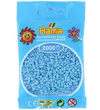 Hama Mini Perler - 2000 stk. - 46 Pastel Bl