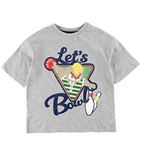 Fendi Kids T-shirt - Grmeleret m. Bowling