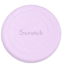 Scrunch Frisbee - Silikone - 18 cm - Lys Lilla