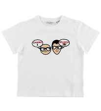 Dolce & Gabbana T-shirt - DG Family - Hvid