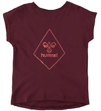 Hummel T-shirt - hmlLuna - Windsor Wine