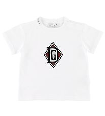 Dolce & Gabbana T-shirt - Hvid m. Patch