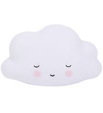 A Little Lovely Company Natlampe - 9x16x5,5 cm - Sleeping Cloud