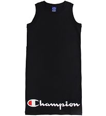 Champion Fashion Kjole - Sort m. Logo