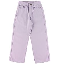 Grunt Jeans - Wide - Lavendel