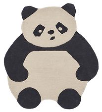 Liewood Gulvtppe - 78x90 cm - Panda/Creme De La Creme