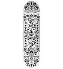 Speed Demons Skateboard - 8'' - Bandana Komplet - Hvid
