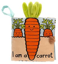 Jellycat Stofbog - I Am A Carrot - Engelsk