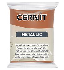 Cernit Polymer Ler - Metallic - Bronze
