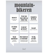 Dialgt Plakat - 30x42 - Mountainbikeren